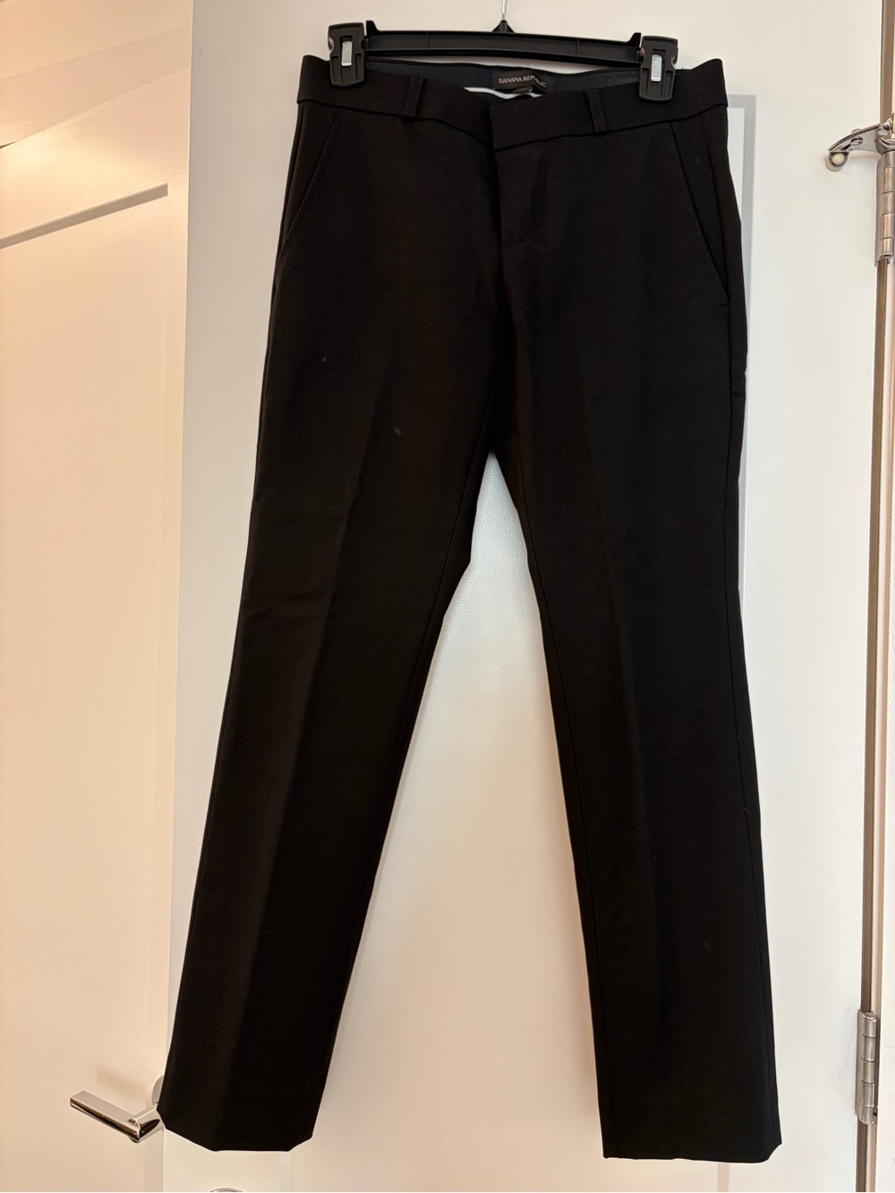Banana Republic Straight Leg Dress Pants - Black